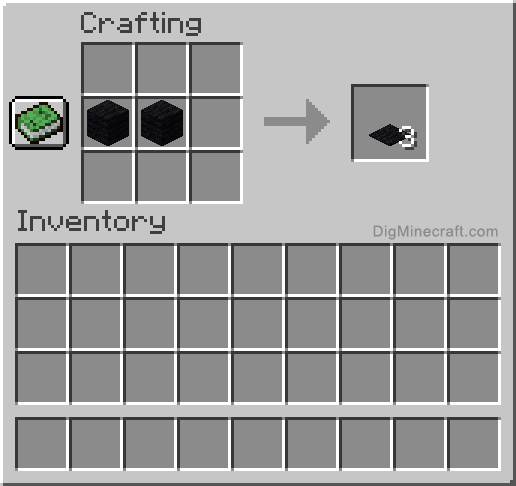How to make Black Carpet in Minecraft