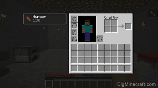 Hunger in Minecraft