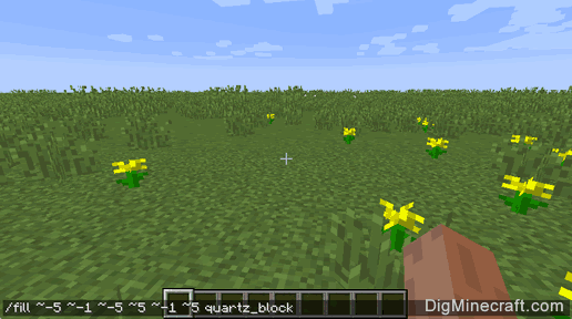 how to use the fill command Minecraft Command Science