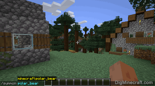How to Summon a Polar Bear in Minecraft