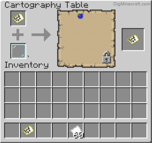 how to lock a map in minecraft YouTube