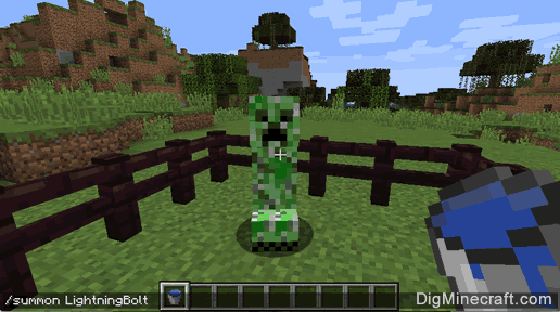 How To Make A Charged Creeper Bedrock