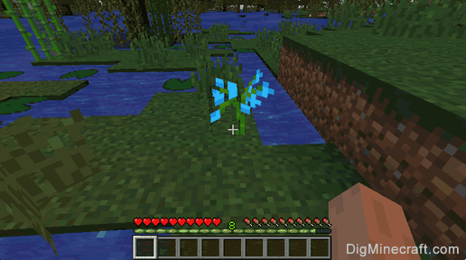 How to make a Blue Orchid in Minecraft