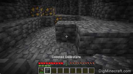 How to make Cobbled Deepslate in Minecraft