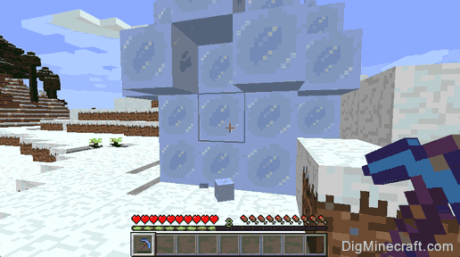 How to make Packed Ice in Minecraft