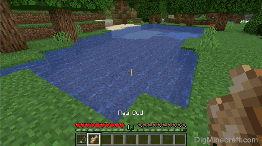 How to make Raw Cod in Minecraft