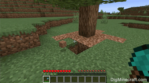 How to make Rooted Dirt in Minecraft