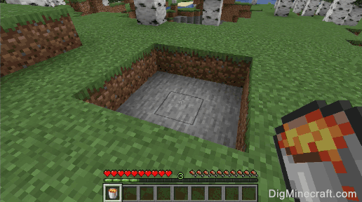 How to make Lava in Minecraft