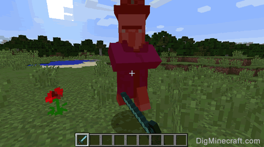 Witch in Minecraft