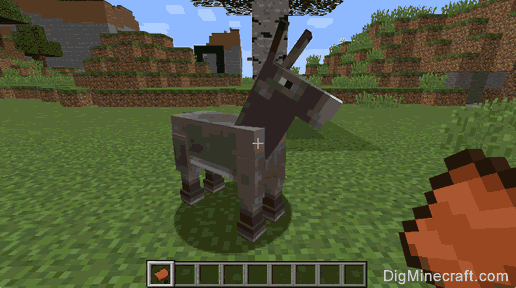 How to Tame and Ride a Donkey in Minecraft