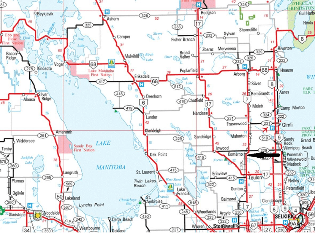 Corner Village Lot For Sale in Komarno