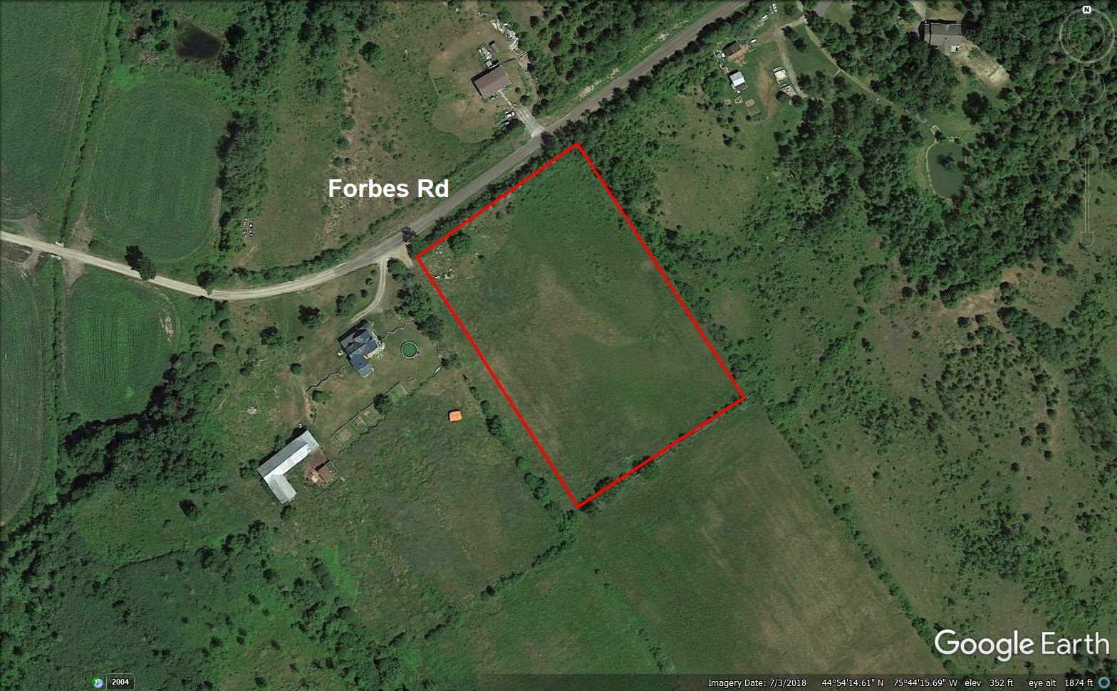 Cottage Land for Sale in Grenville, Ontario Dignam Land