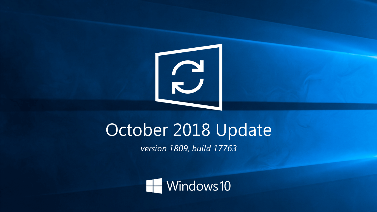 Windows 10 Pro October 2018 Update