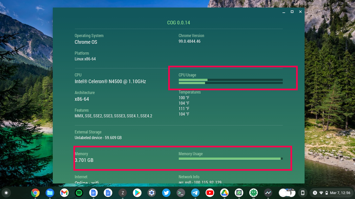 How to Check for RAM and CPU usage on Chromebook Dignited