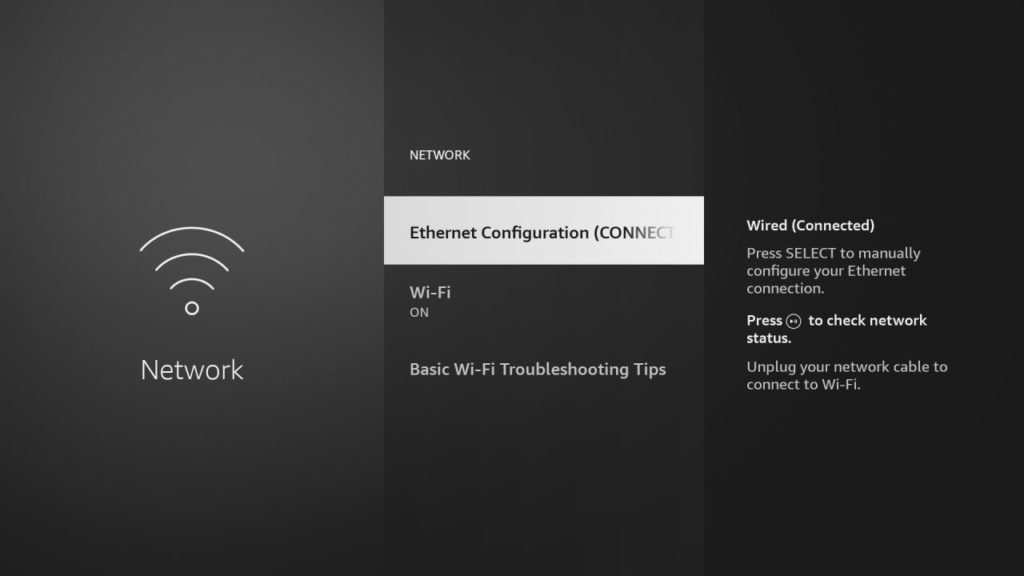 How to connect fire tv stick to a wired network Dignited