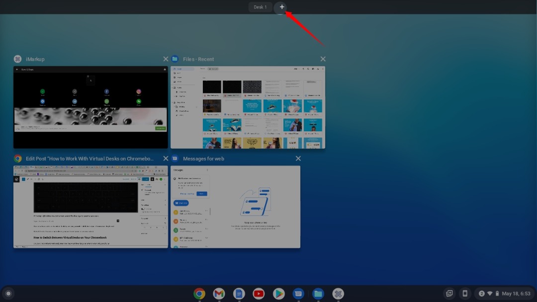How to Work With Virtual Desks on Chromebook Dignited