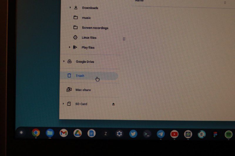 How to Enable the Recycle Bin in a Chromebook Dignited