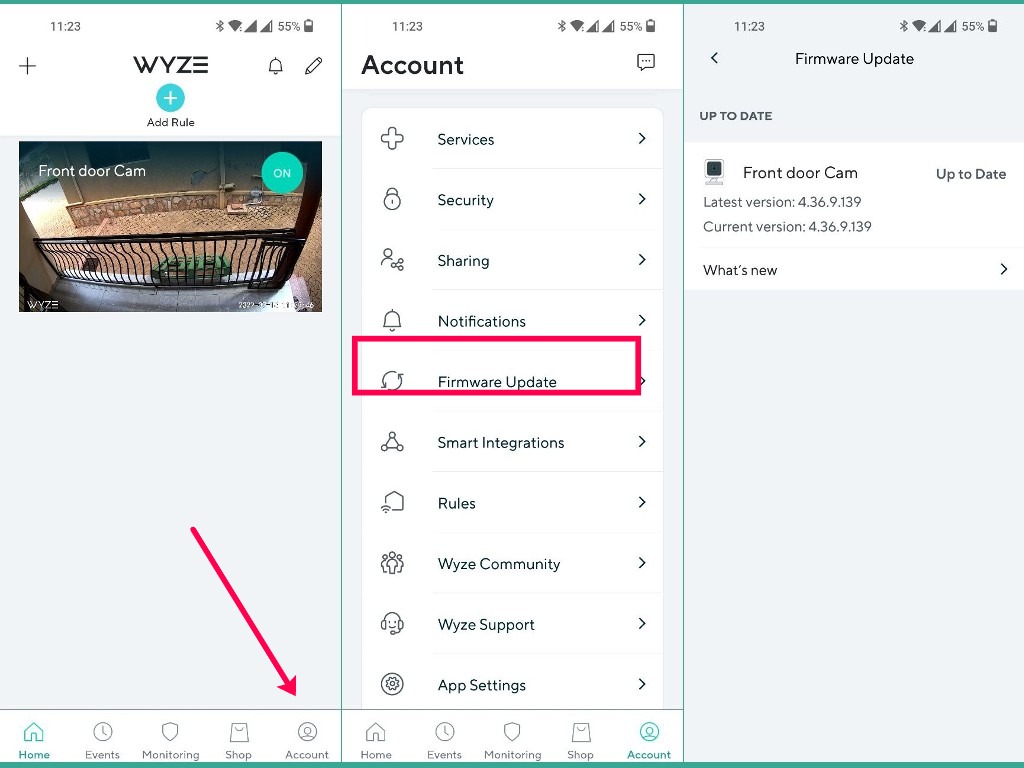 How to update your Wyze Camera firmware Dignited