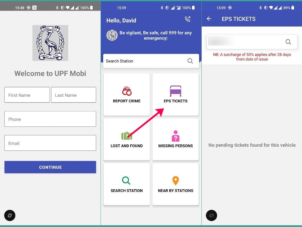 How to check and pay for a Traffic Ticket in Uganda Dignited