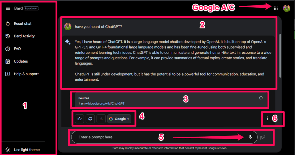 A Comprehensive Beginner’s Guide to Google Bard / Learn Bard (Beginner