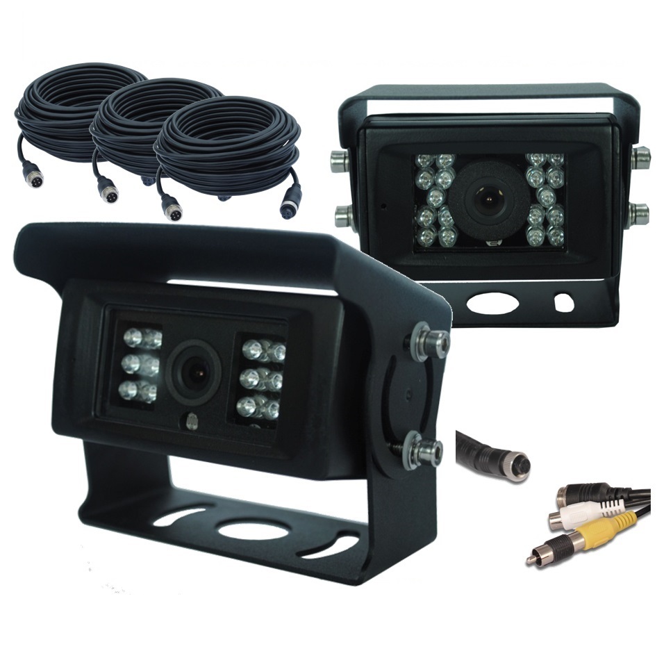 Premium CMOS 2 Camera Reverse Horse Float Camera Kit Heavy Duty Night