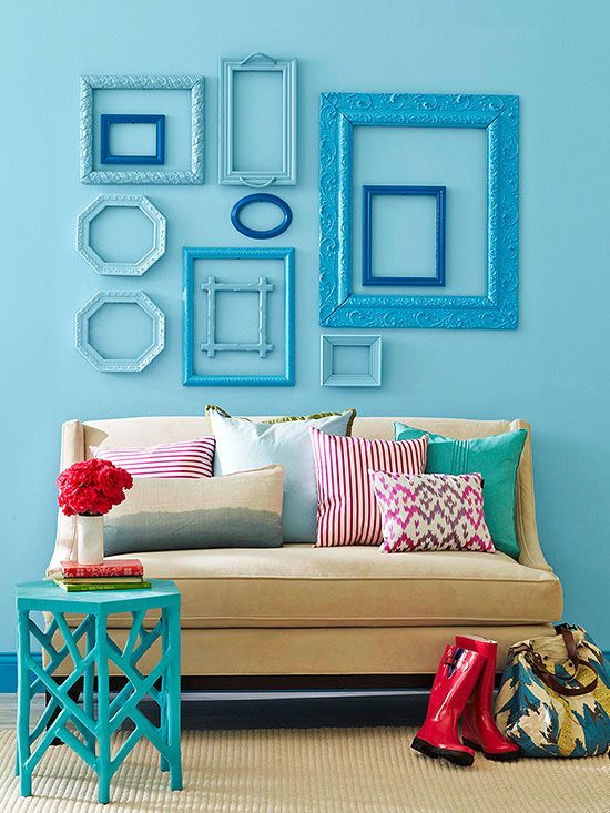 25 Trendy Ways To Use Empty Frames In Home Decor DigsDigs