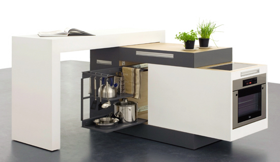10 Compact Kitchen Designs for Very Small Spaces DigsDigs