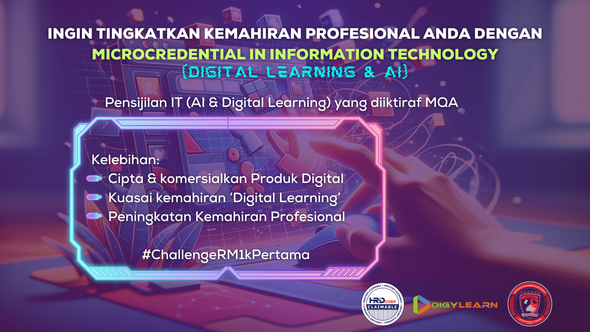 Micro Credential IT (AI & Digital Learning) Full Payment Digylearn