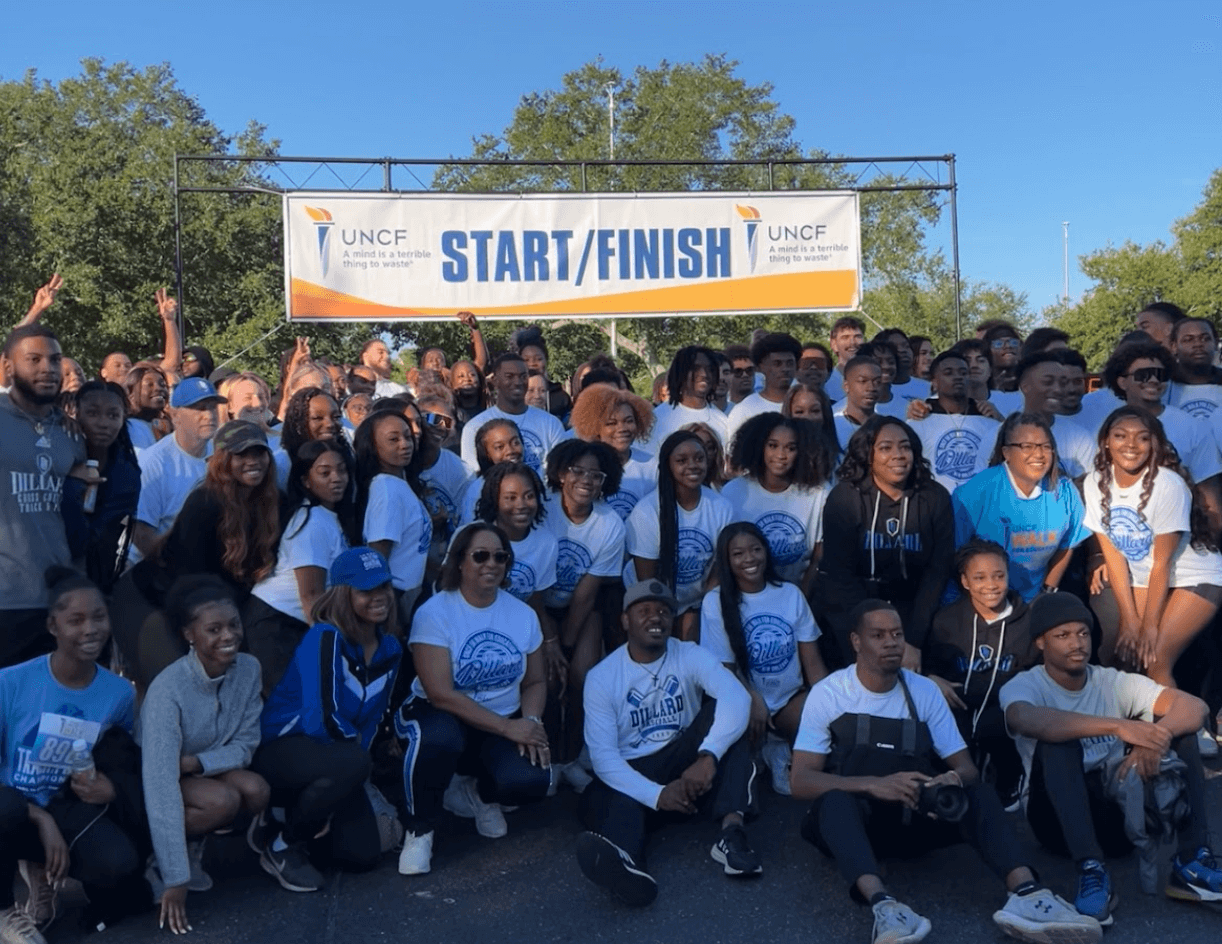 Dillard University Shines at the 36th Annual UNCF Walk for Education