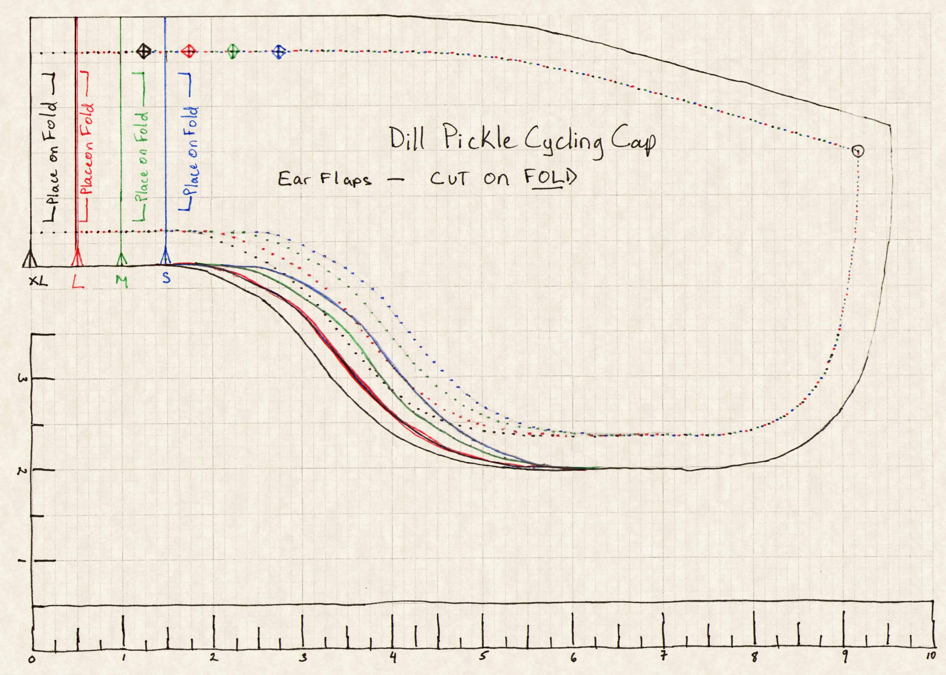 Pickle Project Cycling Cap sewing pattern Dill Pickle Gear
