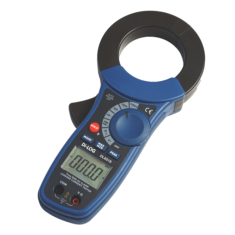 DL6519 TRMS Leakage Current Clamp Meter DiLOG