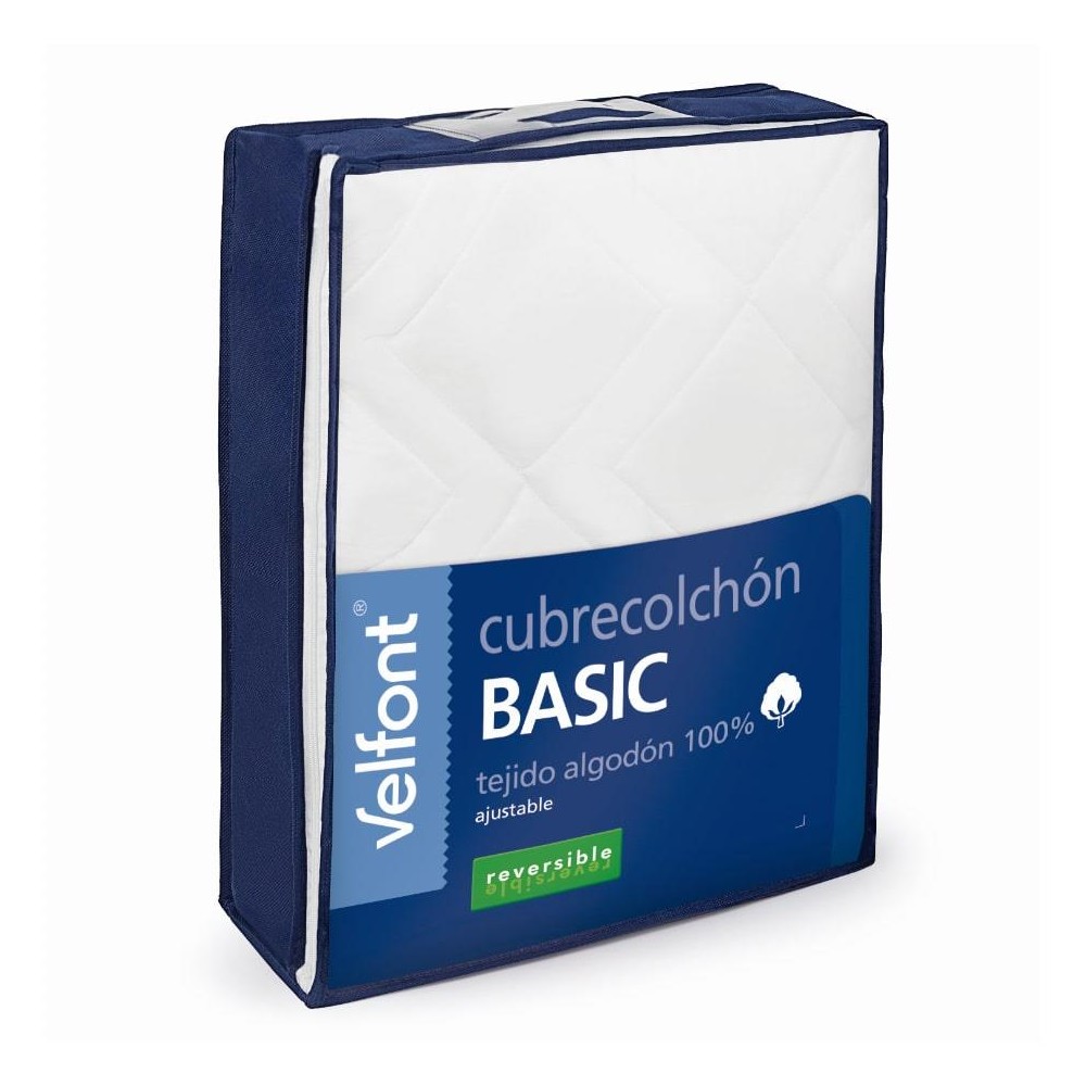 VELFONT Protector colchón Basic 100 alg velfont, reversible