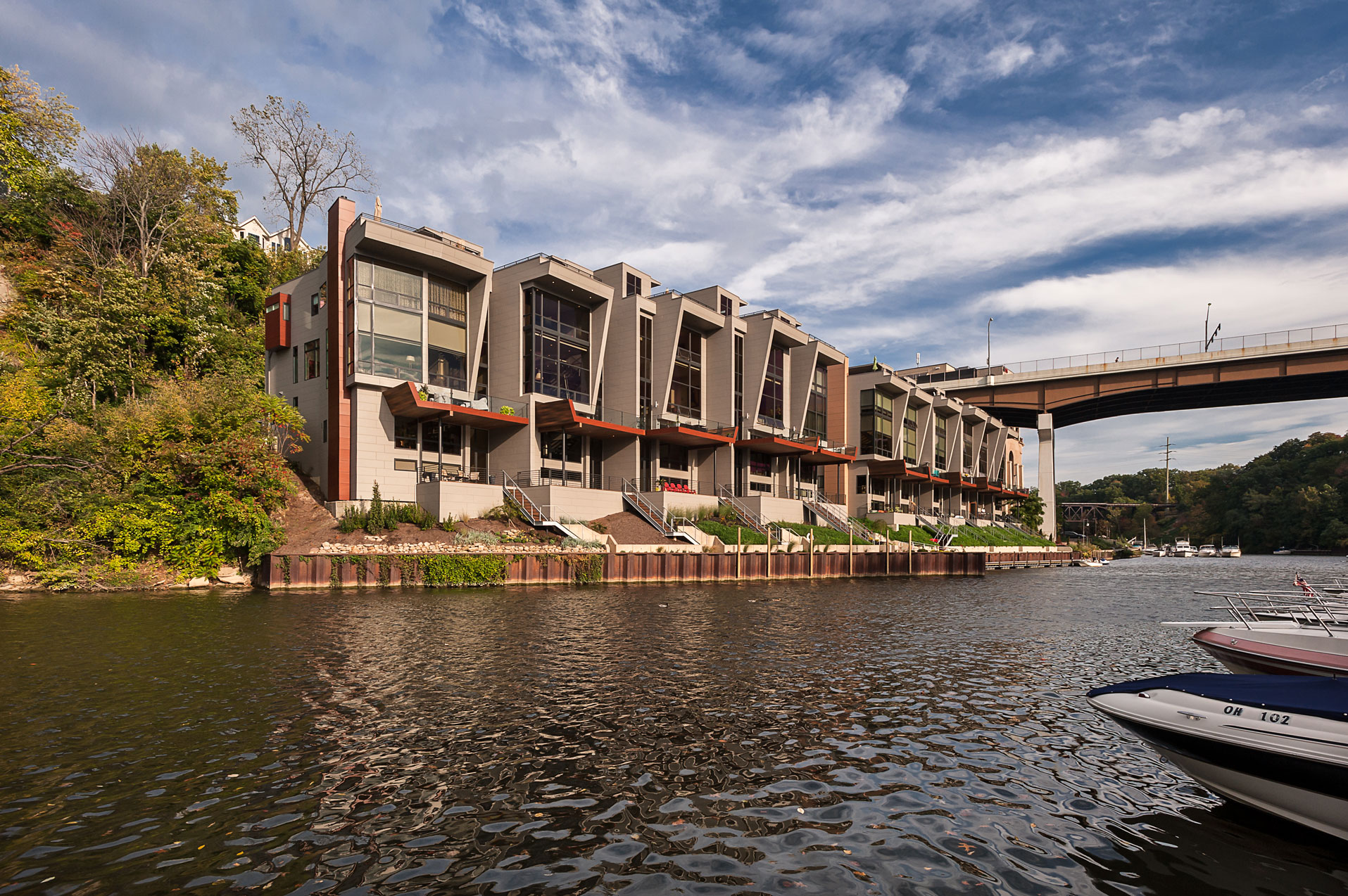 11 River Townhomes Dimit Architects
