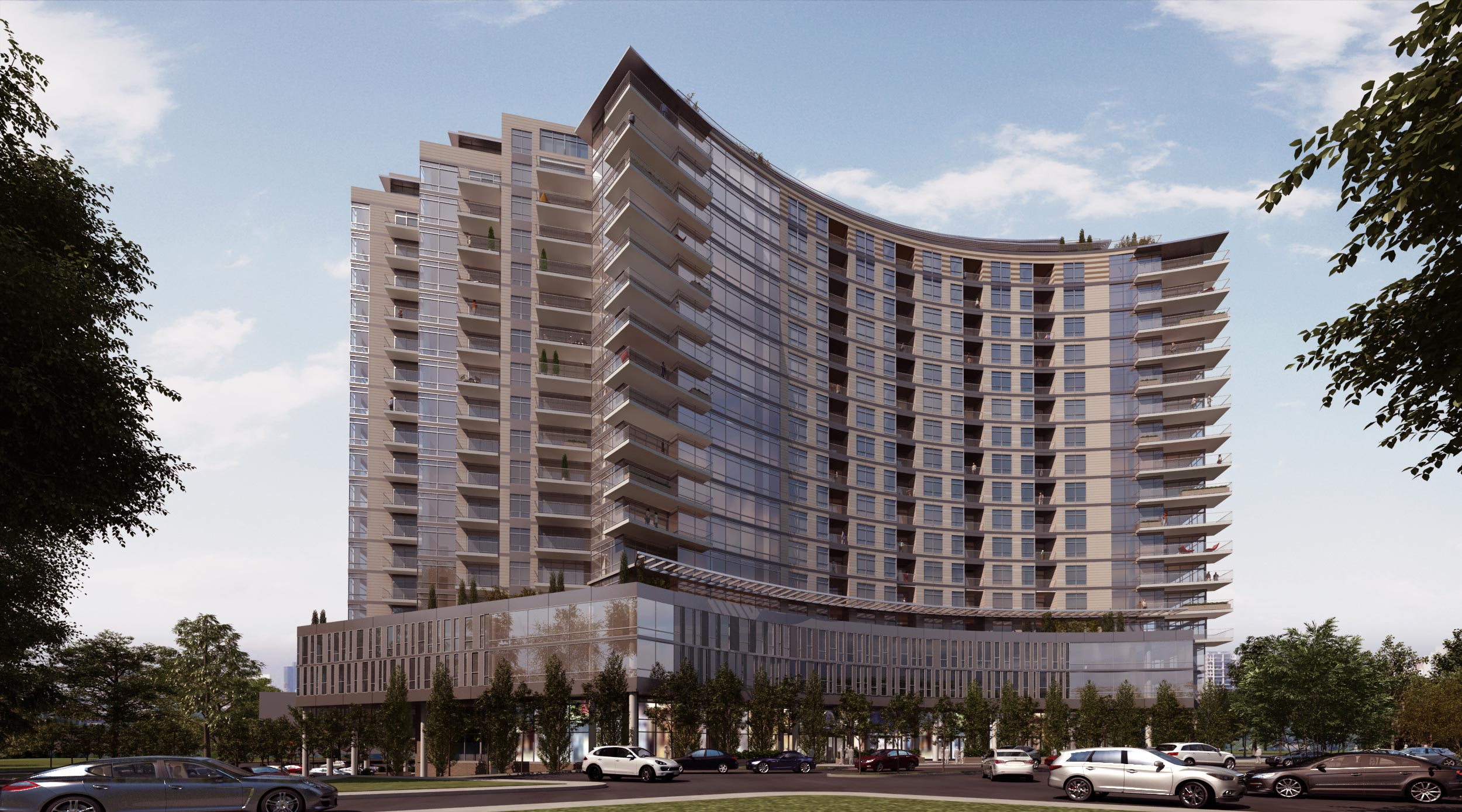 One University Circle Apartments Dimit Architects