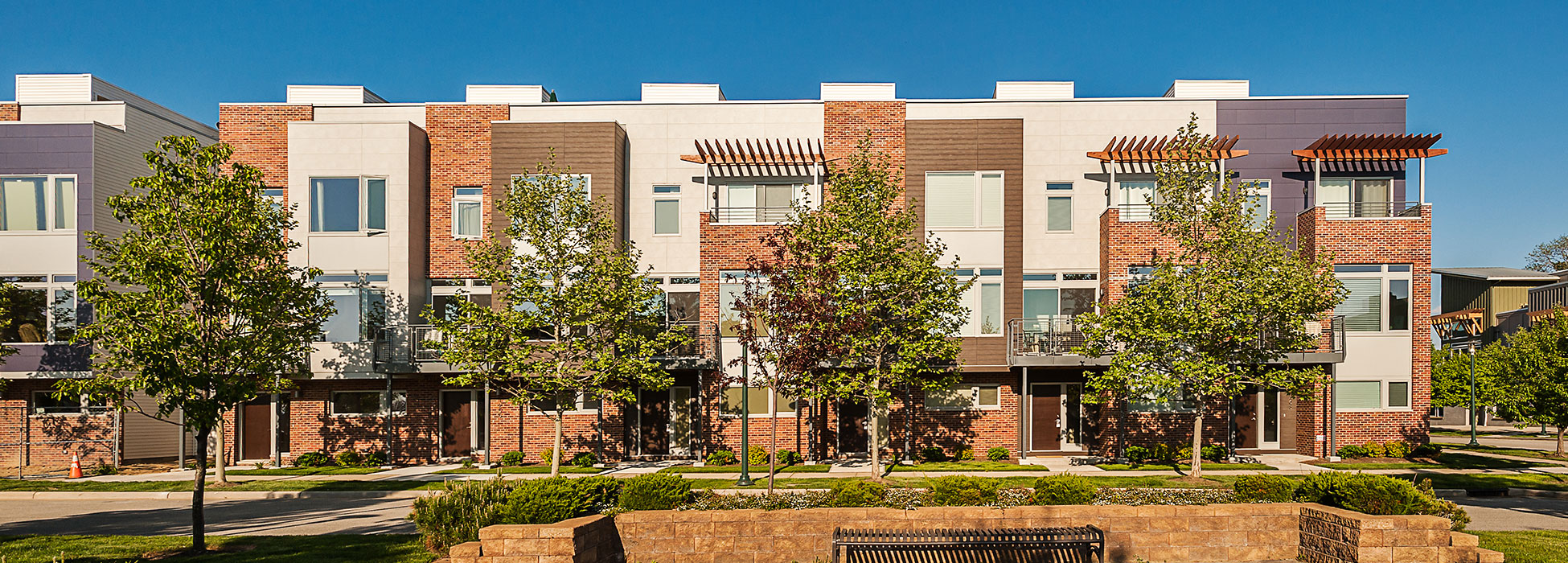 Battery Park Parkside Townhomes Dimit Architects