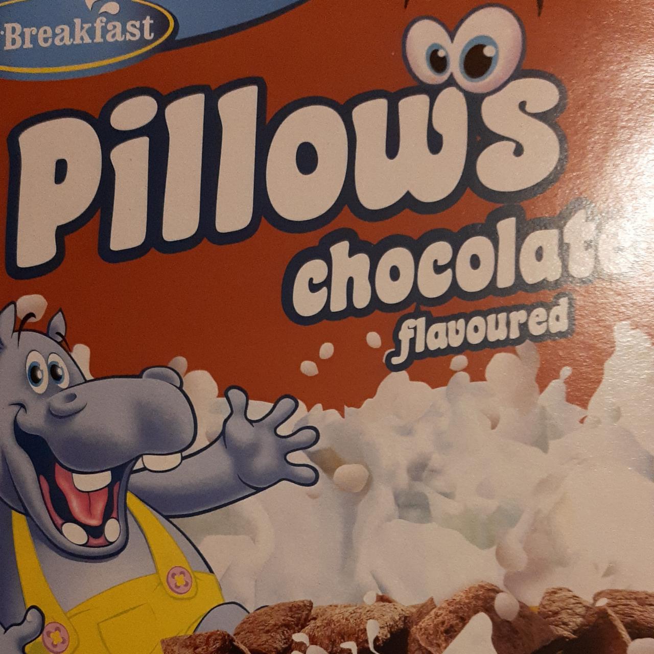 Pillows chocolate flavoured Mr Breakfast kalorie, kJ i wartości