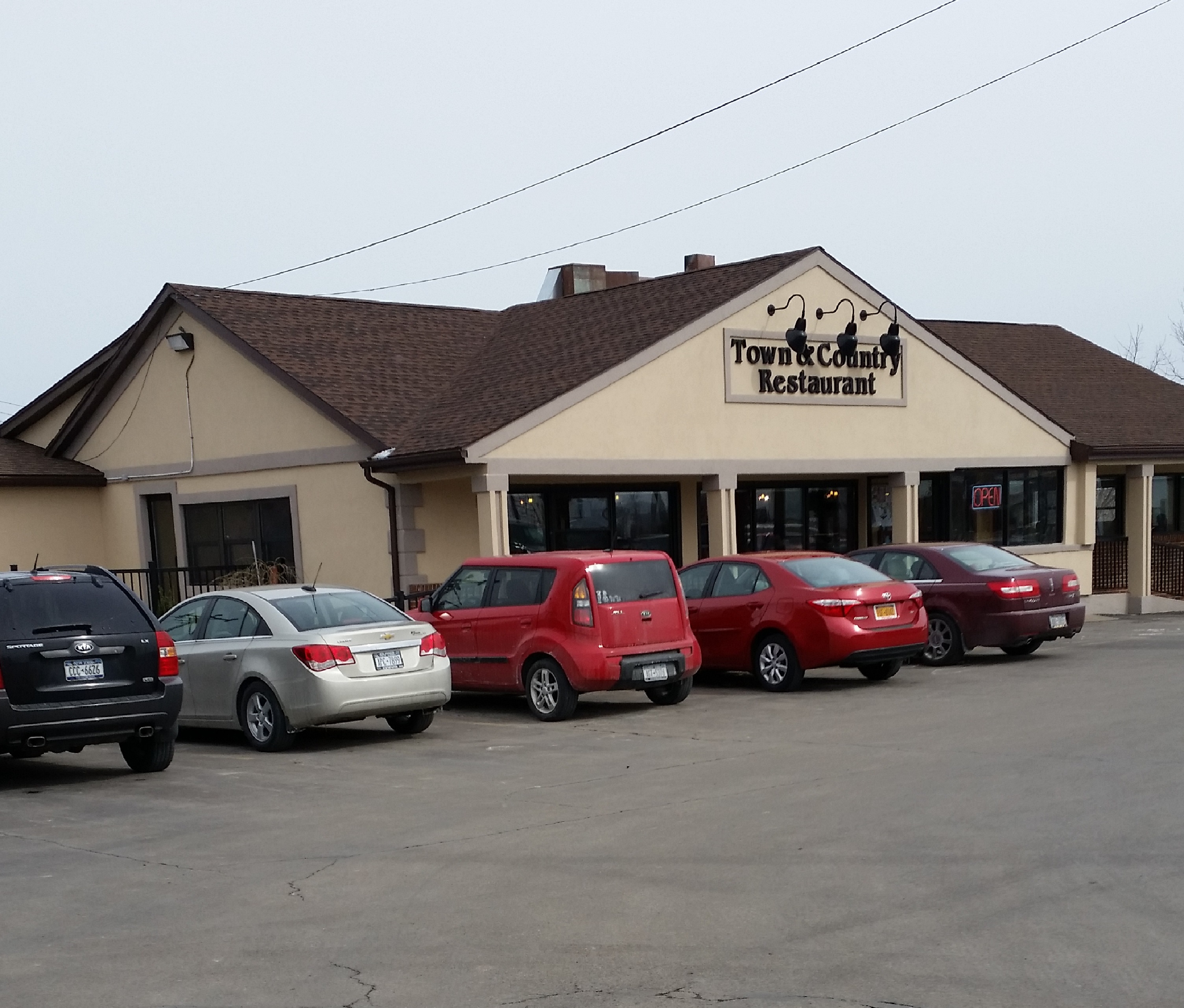 Diners in Batavia, New York Dinerville