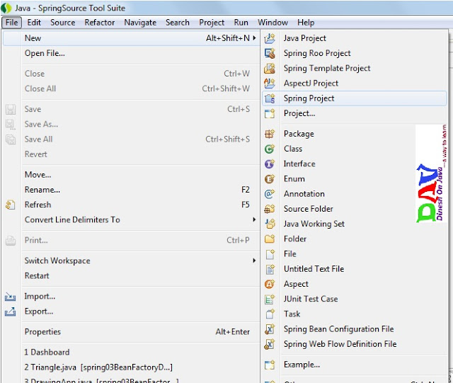 dinesh on java spring