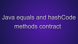 hashCode() and equals() methods in Java - Dinesh on Java image.