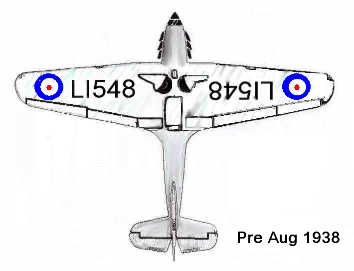 Why did RAF fighter aircraft in WW2 have black and white undersides?