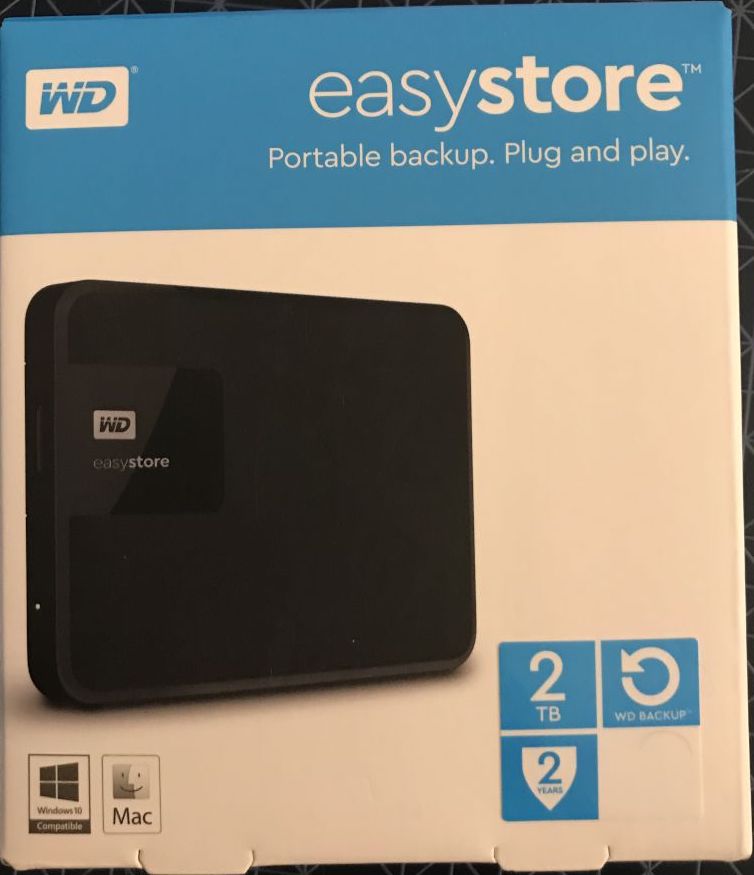 WD easystore + NTFS + Mac OSX Making Them Work