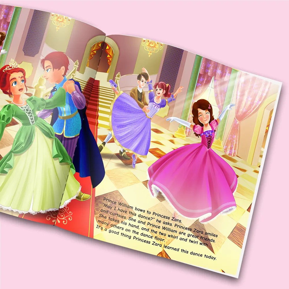 Personalized Princess/Prince Books for Kids Dinkleboo US