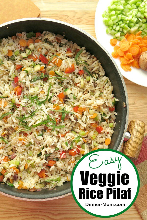 Vegetable Rice Pilaf Recipe Make ahead tips! The DinnerMom