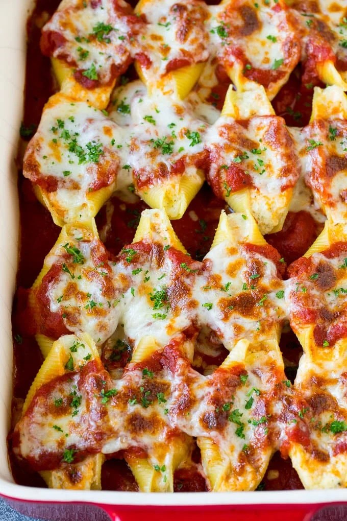 Classic Stuffed Shells Recipe Dinner at the Zoo