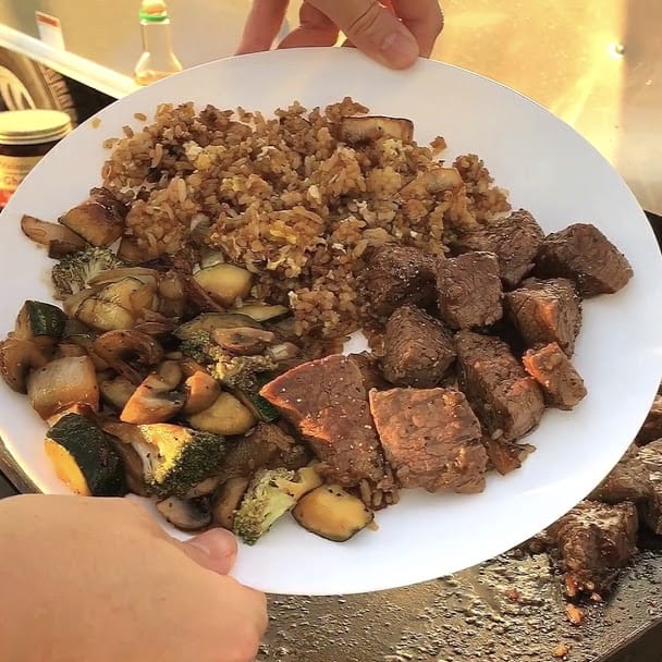 Steak Hibachi Dinnerin