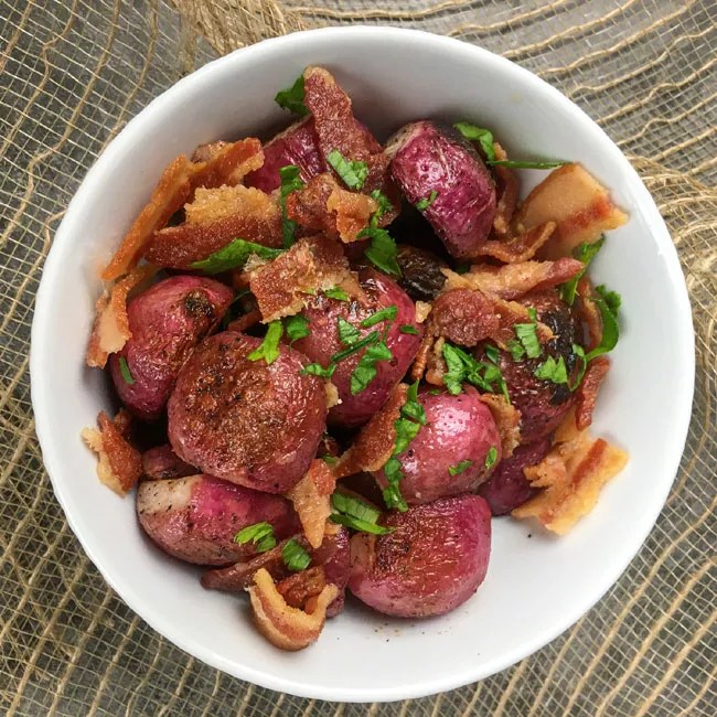 Delicious Keto Roasted Radishes Recipe
