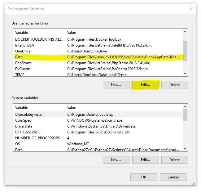 Add XAMPP PHP to Environment Variables in Windows 10
