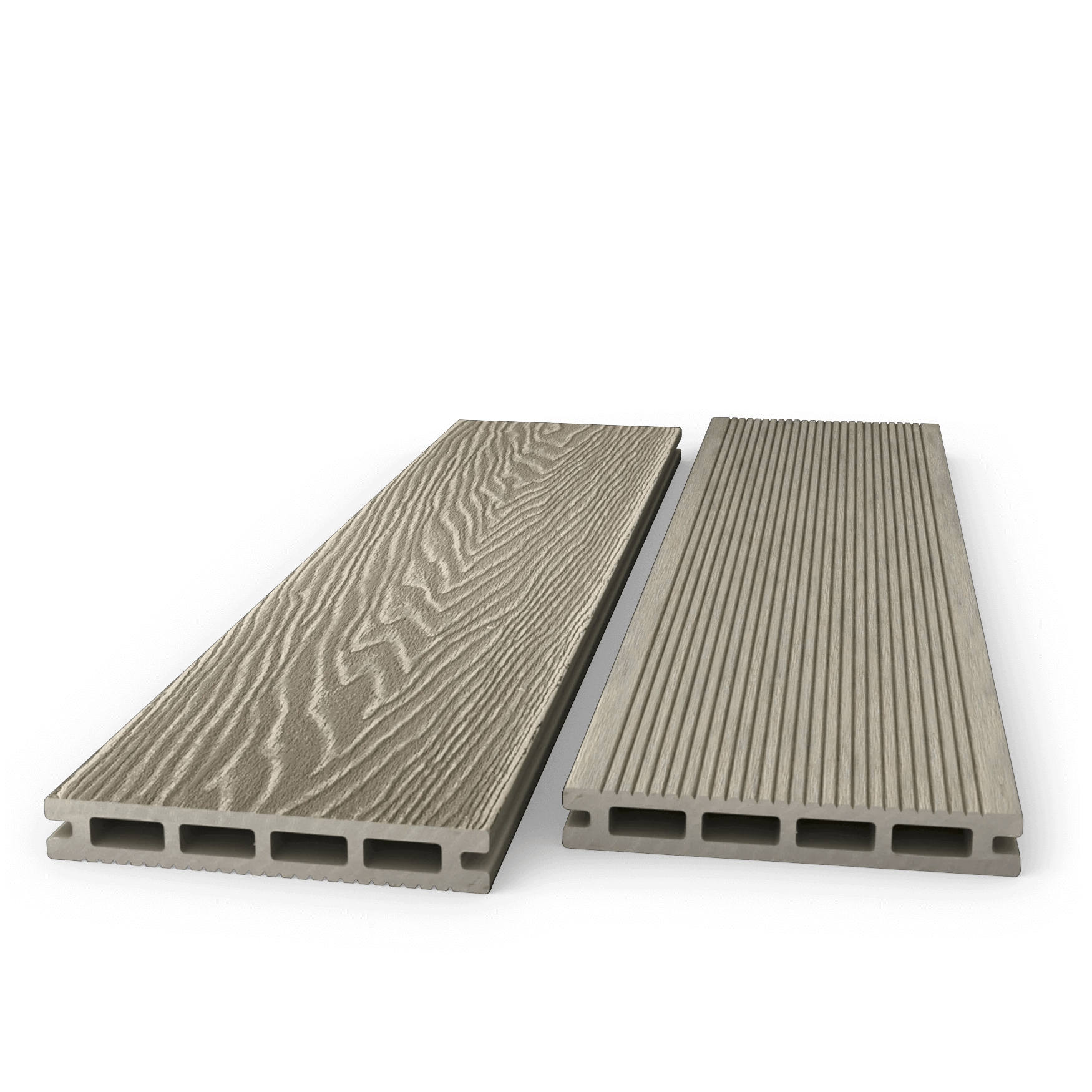 Composite Decking Silver 2.4m Dino Decking Composite Decking