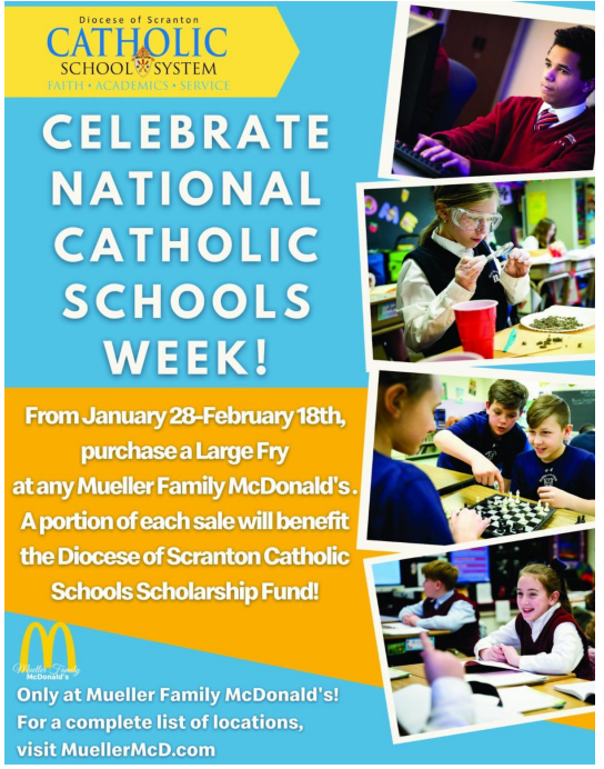 Catholic Schools Week 2024 Diocese of Scranton
