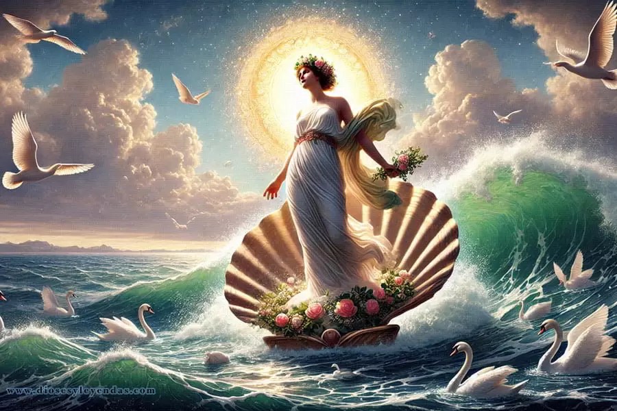 La Diosa Afrodita (Venus) - Dioses y Leyendas